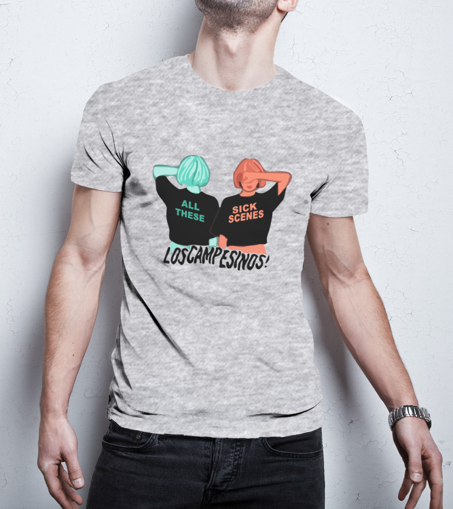 All These Sick Scenes Los Campesinos Wilbur Soot Merch T-Shirt