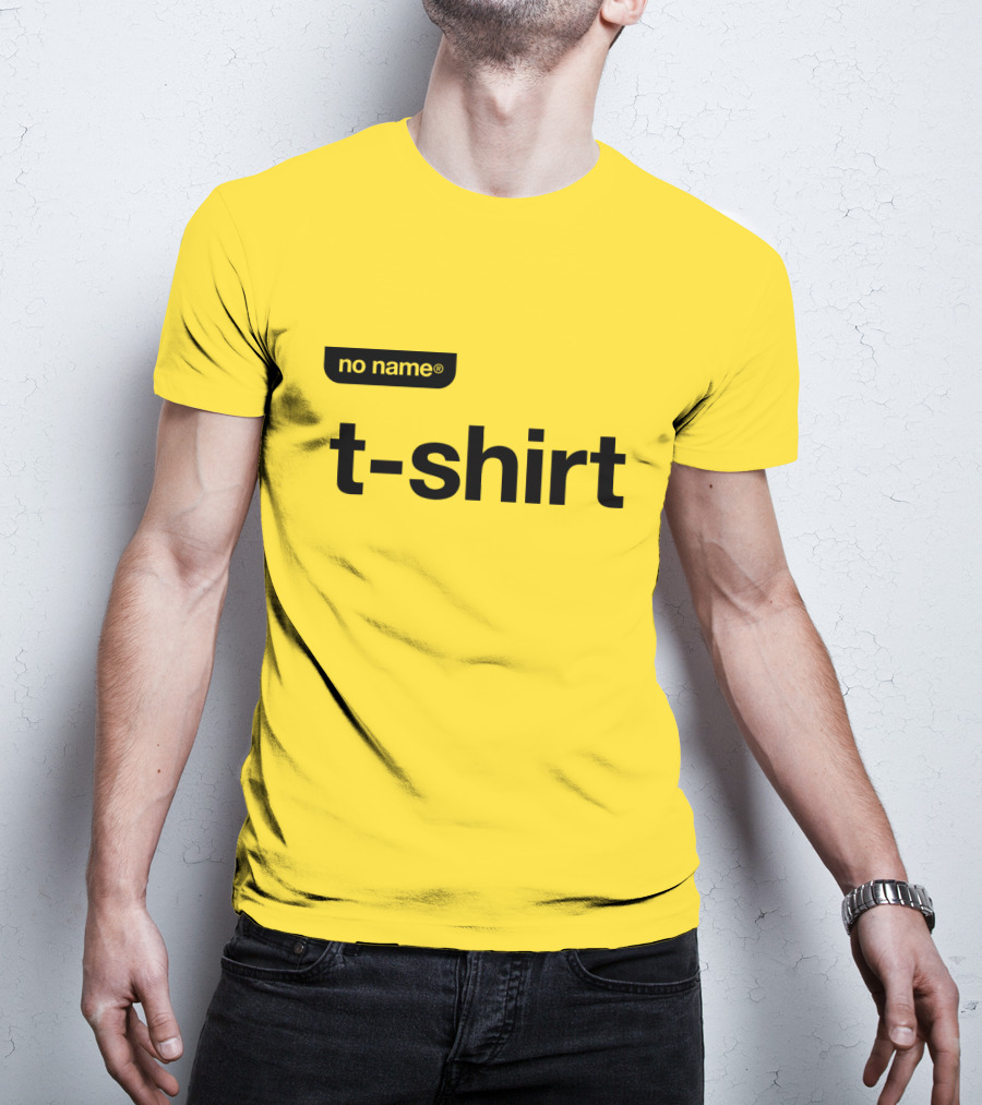 No Name T-Shirt Label Minimalist T-Shirt
