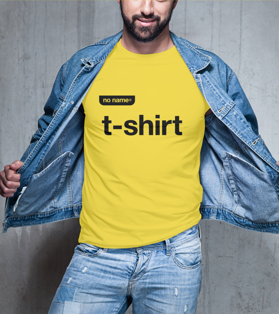 No Name T-Shirt Label Minimalist T-Shirt