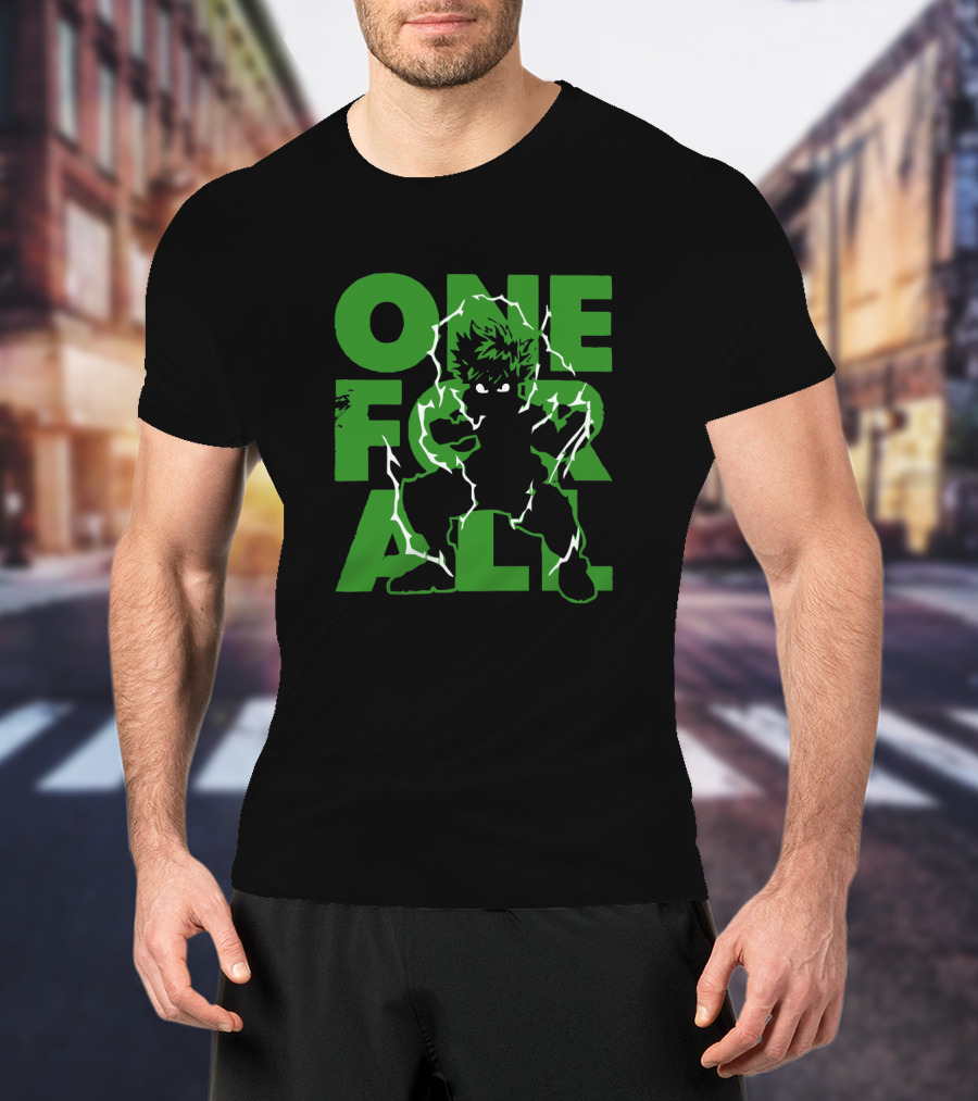 One For All My Hero Academia Midoriya Izuku T-Shirt