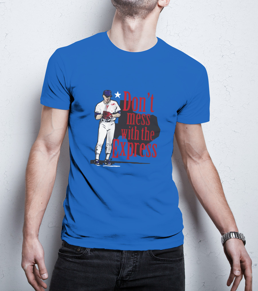 Don't Mess With The Express Bloody Nolan Ryan T-Shirt