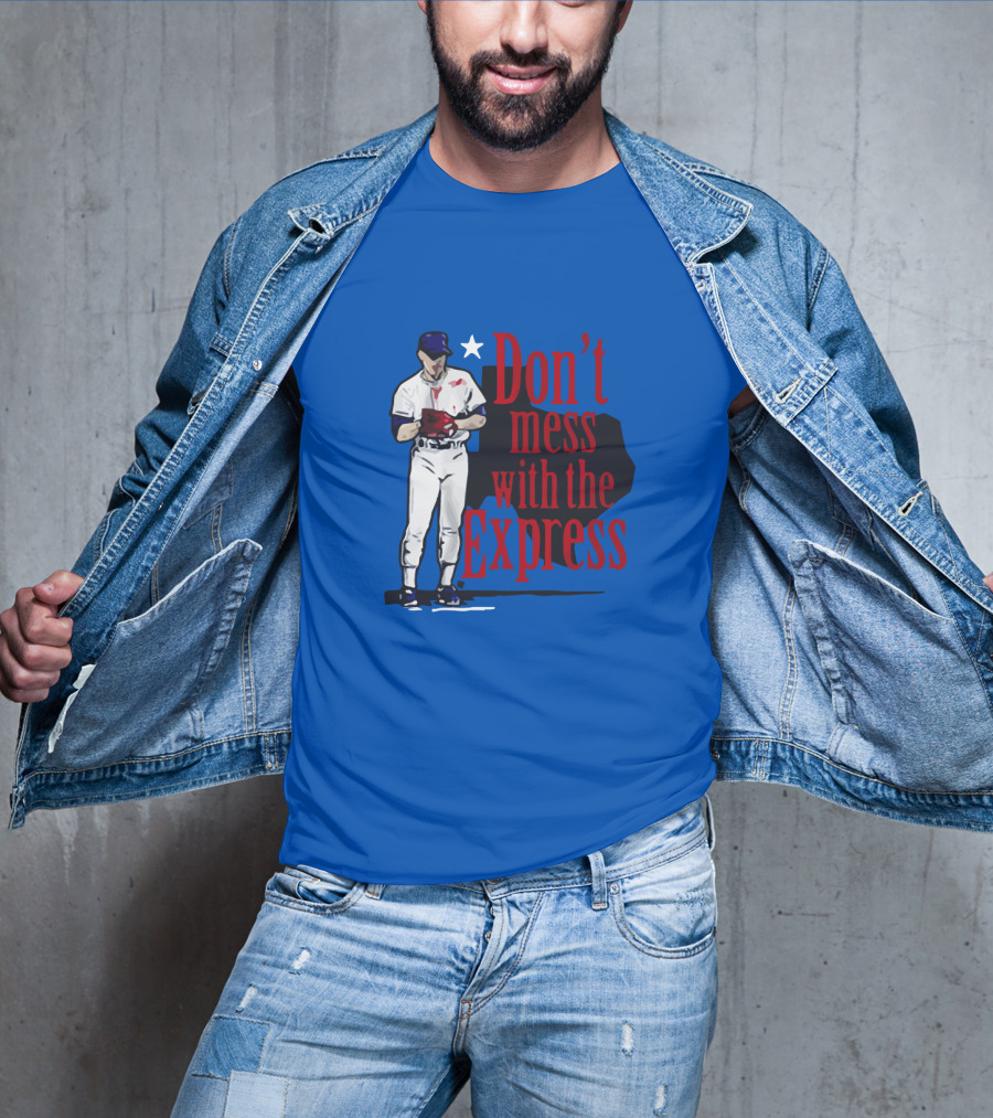 Don't Mess With The Express Bloody Nolan Ryan T-Shirt