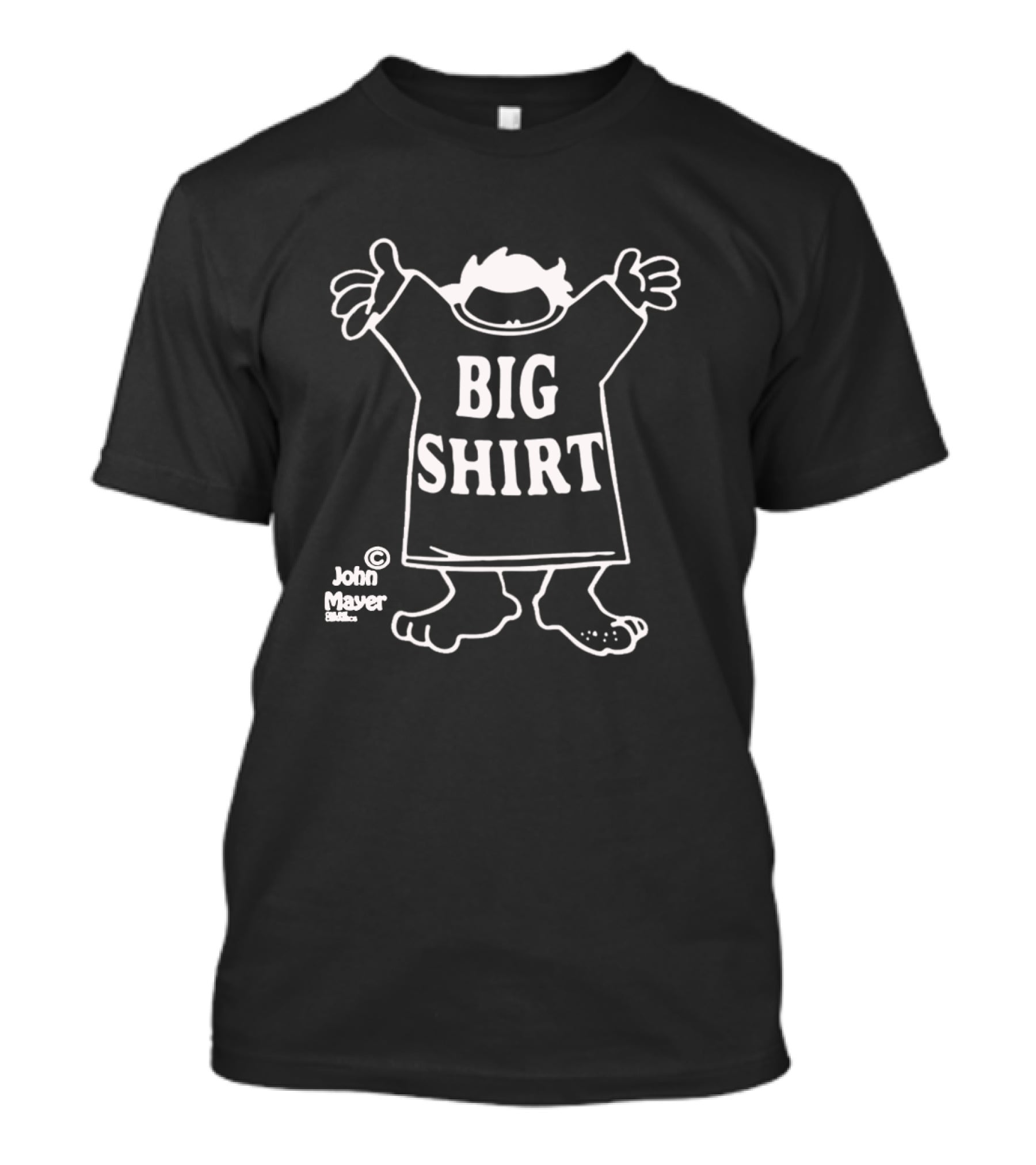 John Mayer Big Shirt Character T-Shirt
