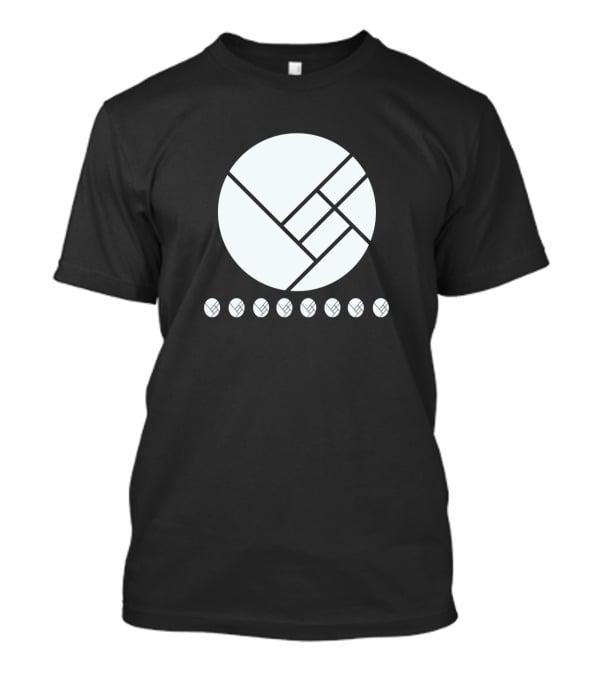 Herobust Geometric Circle And Seven Small Circles Symbol Merchandise T-Shirt