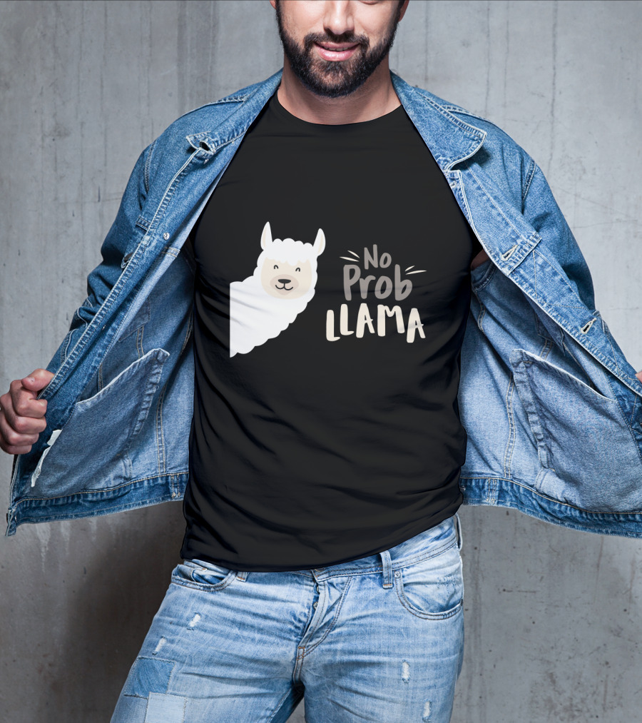 No Prob Llama Arts Merch T-Shirt