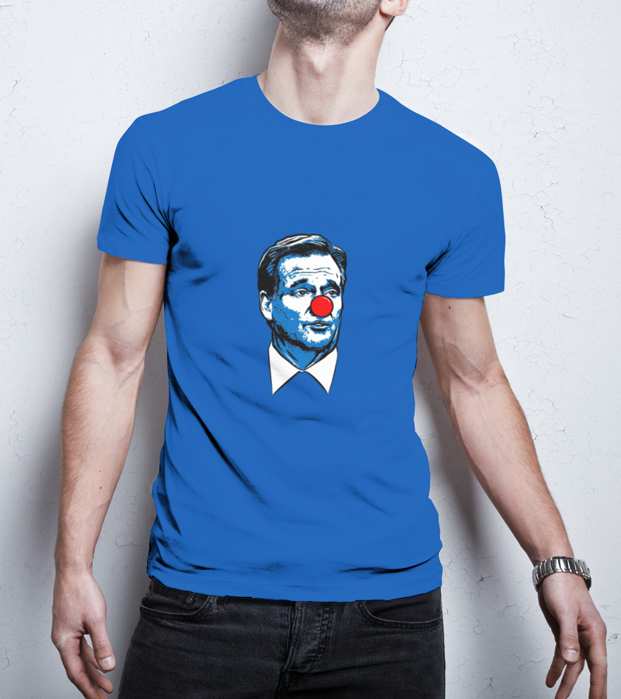 Goodell Clown Parody NFL Commissioner Red Nose Iconic Satire T-Shirt