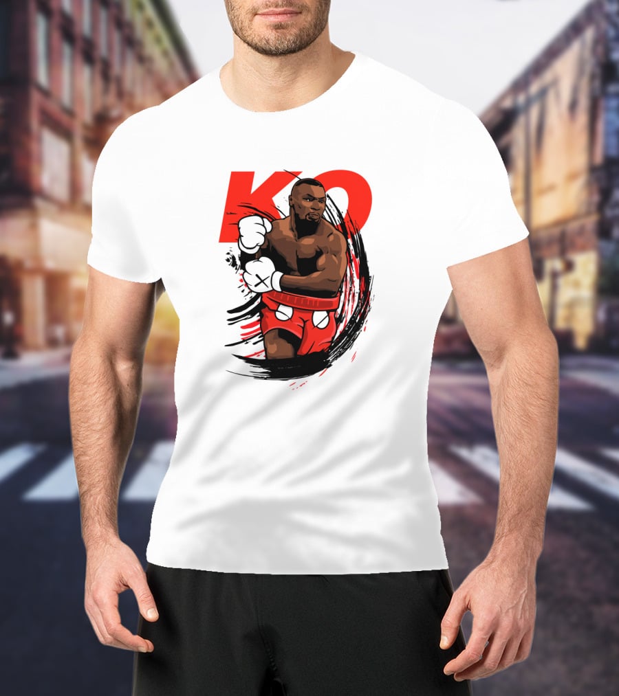 Mike Tyson KO Boxing Legend T-Shirt