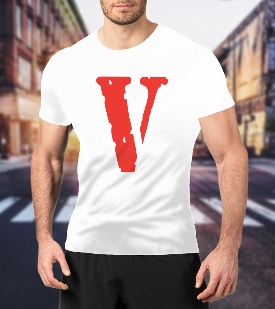 Nav Vlone Red V Icon T-Shirt