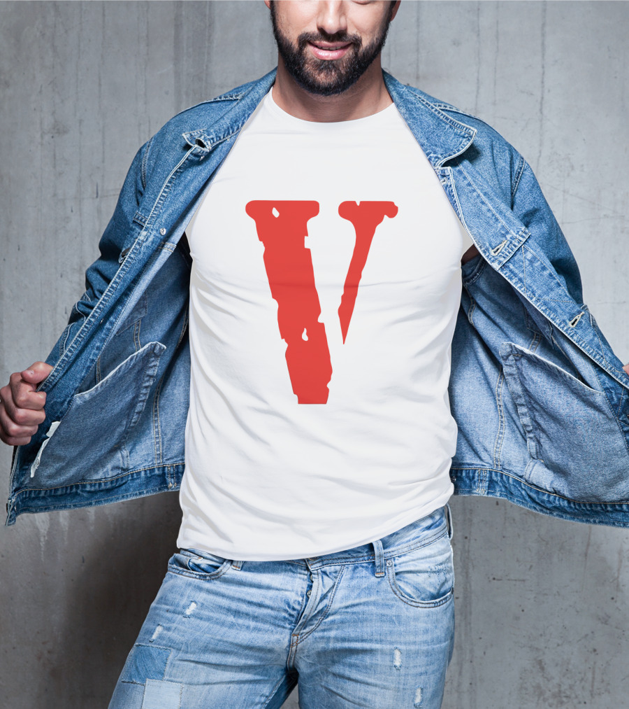 Nav Vlone Red V Icon T-Shirt