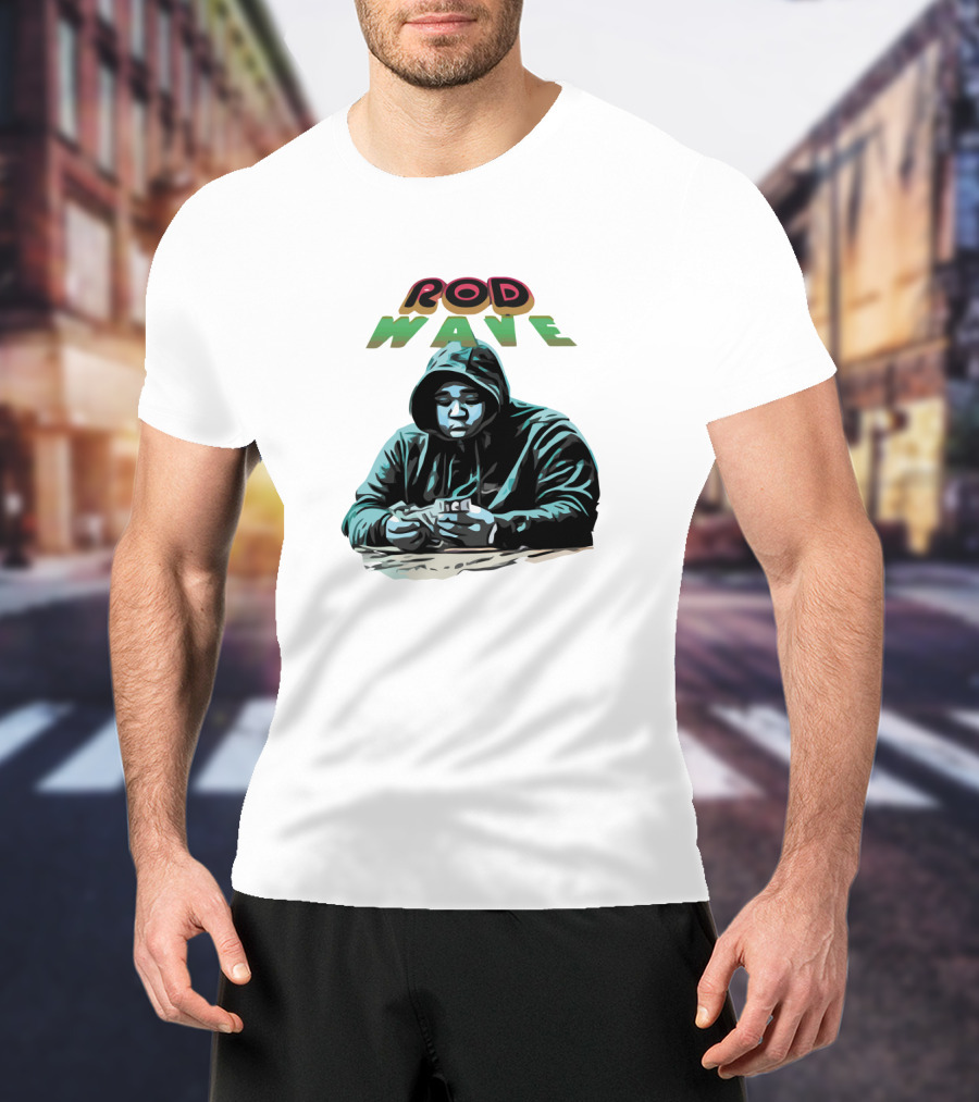 Rod Wave Hoodie Illustration T-Shirt