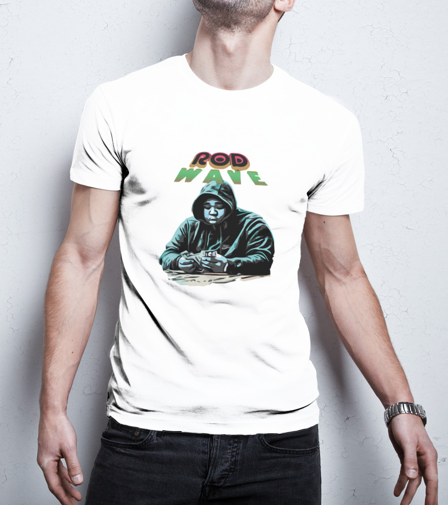 Rod Wave Hoodie Illustration T-Shirt