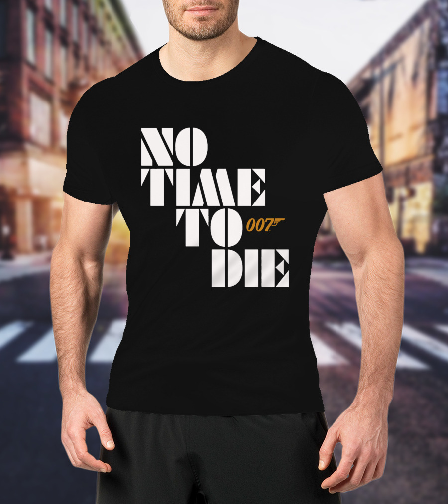 No Time To Die 007 Bond T-Shirt
