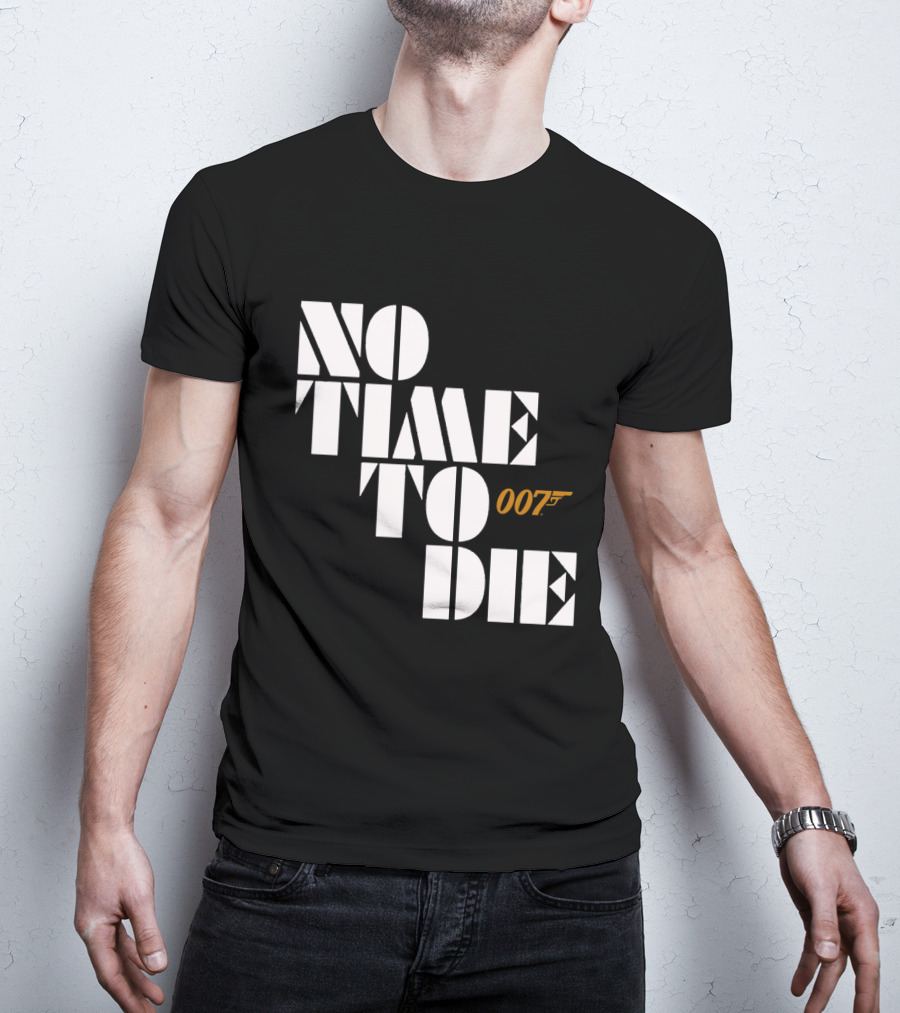 No Time To Die 007 Bond T-Shirt