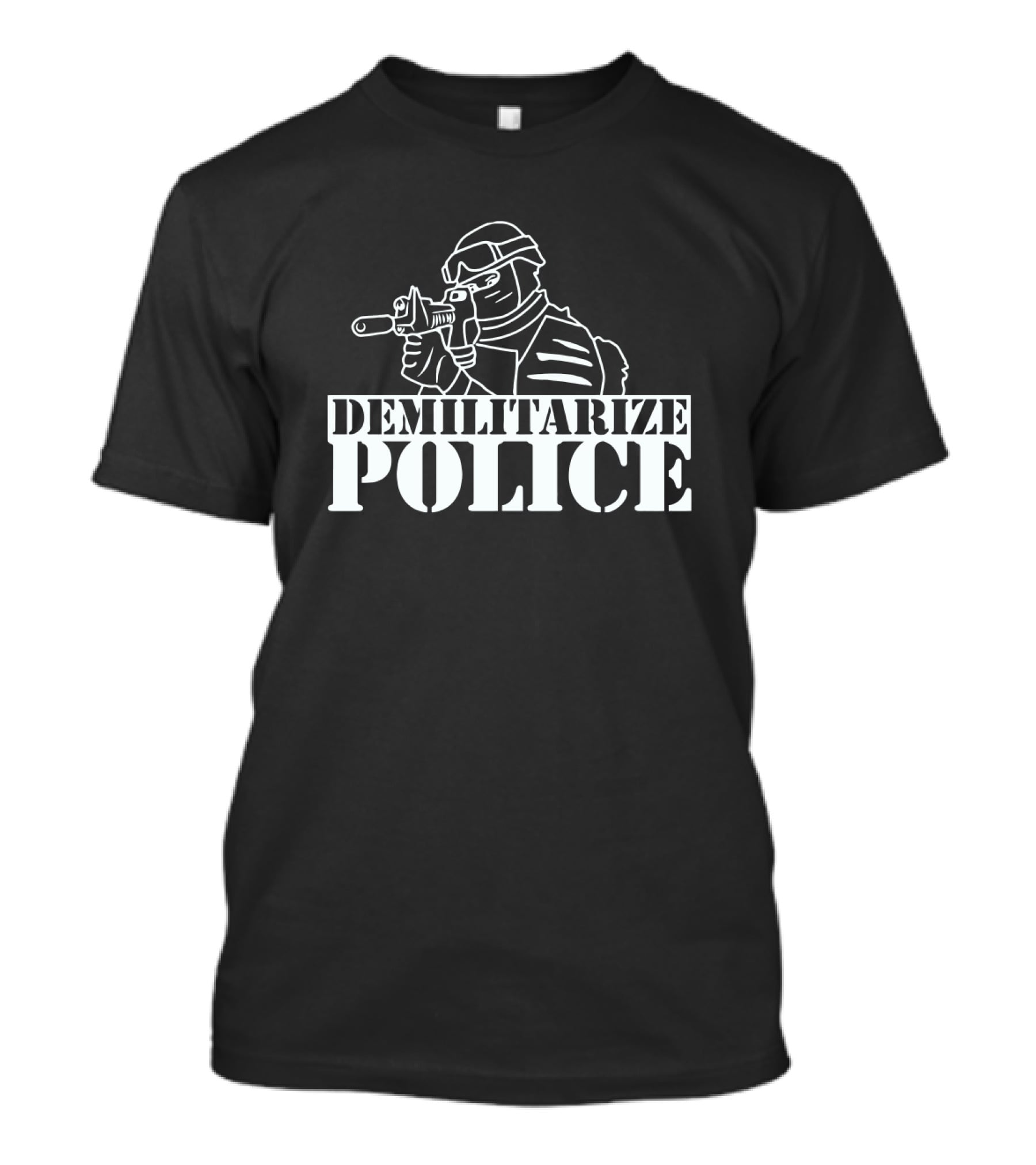 Demilitarize Police Tactical Gear T-Shirt