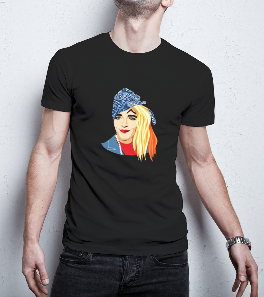 Shanaynay Shane Dawson Blue Bandana Blonde Hair T-Shirt
