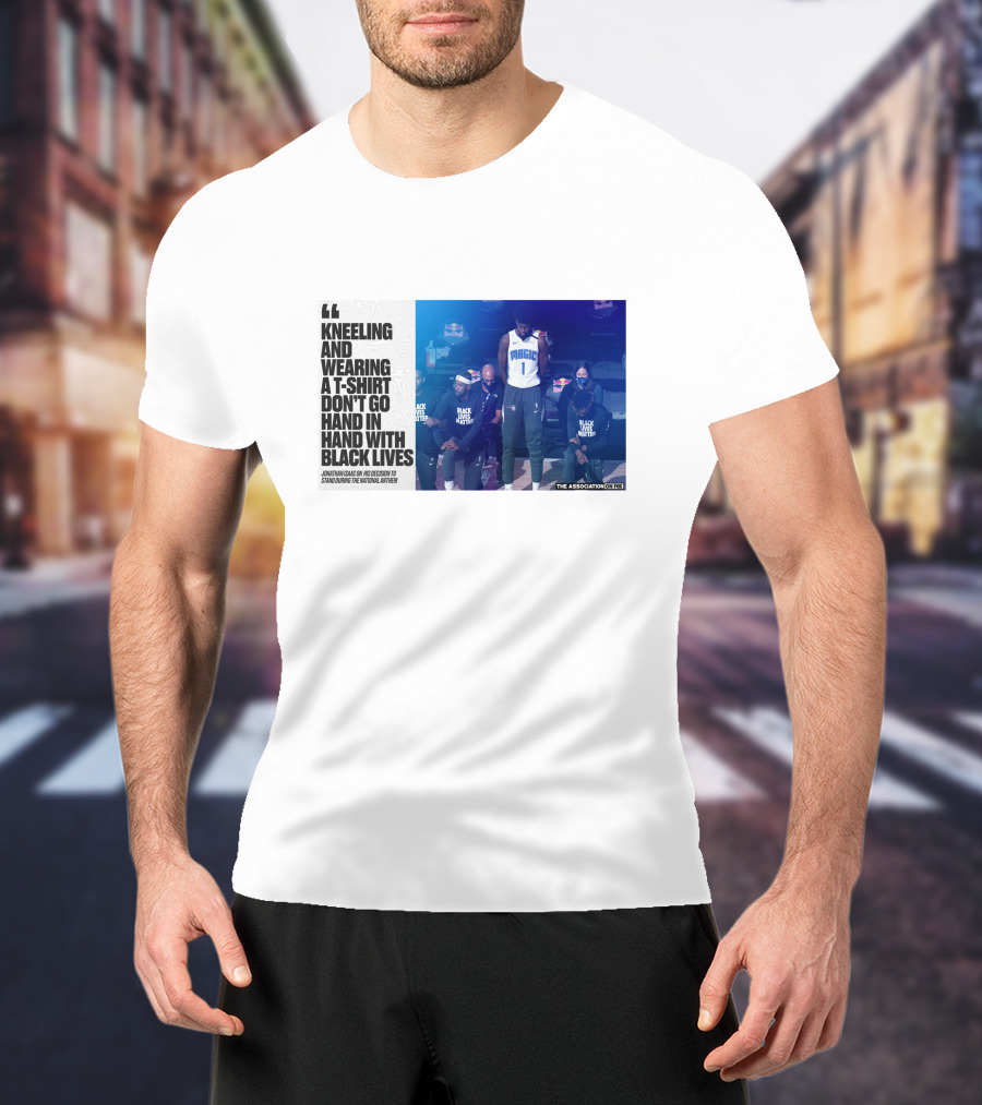 Jonathan Isaac Magic Jersey Quote Kneeling Black Lives T-Shirt
