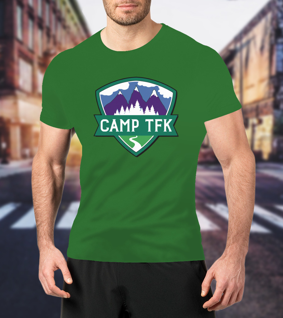 Camp TFK Mountain Adventure Badge T-Shirt
