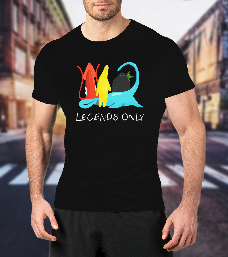 Legends Only Cryptid Crew: Sea Monster And Mythical Creatures T-Shirt