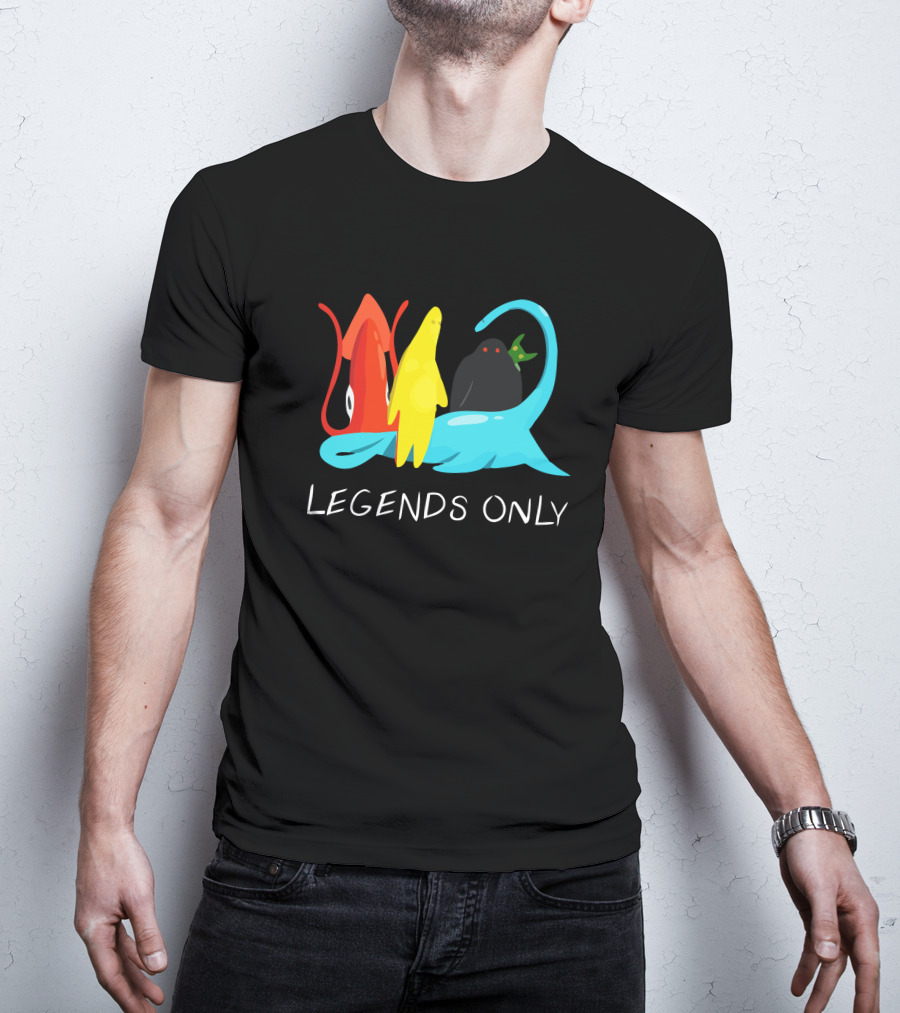 Legends Only Cryptid Crew: Sea Monster And Mythical Creatures T-Shirt