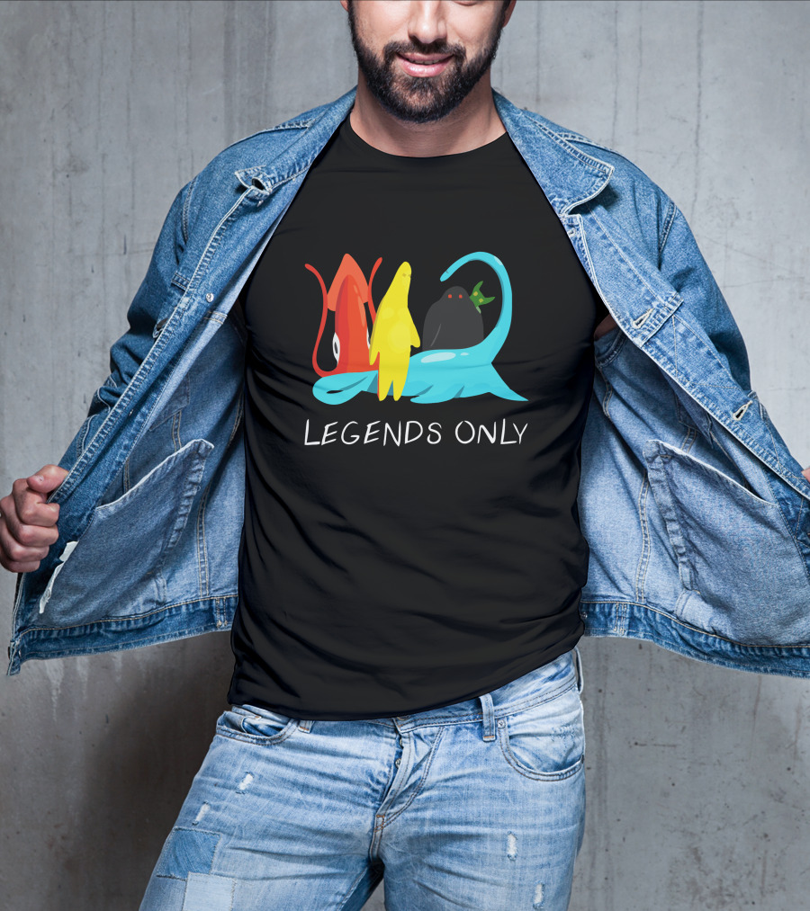 Legends Only Cryptid Crew: Sea Monster And Mythical Creatures T-Shirt
