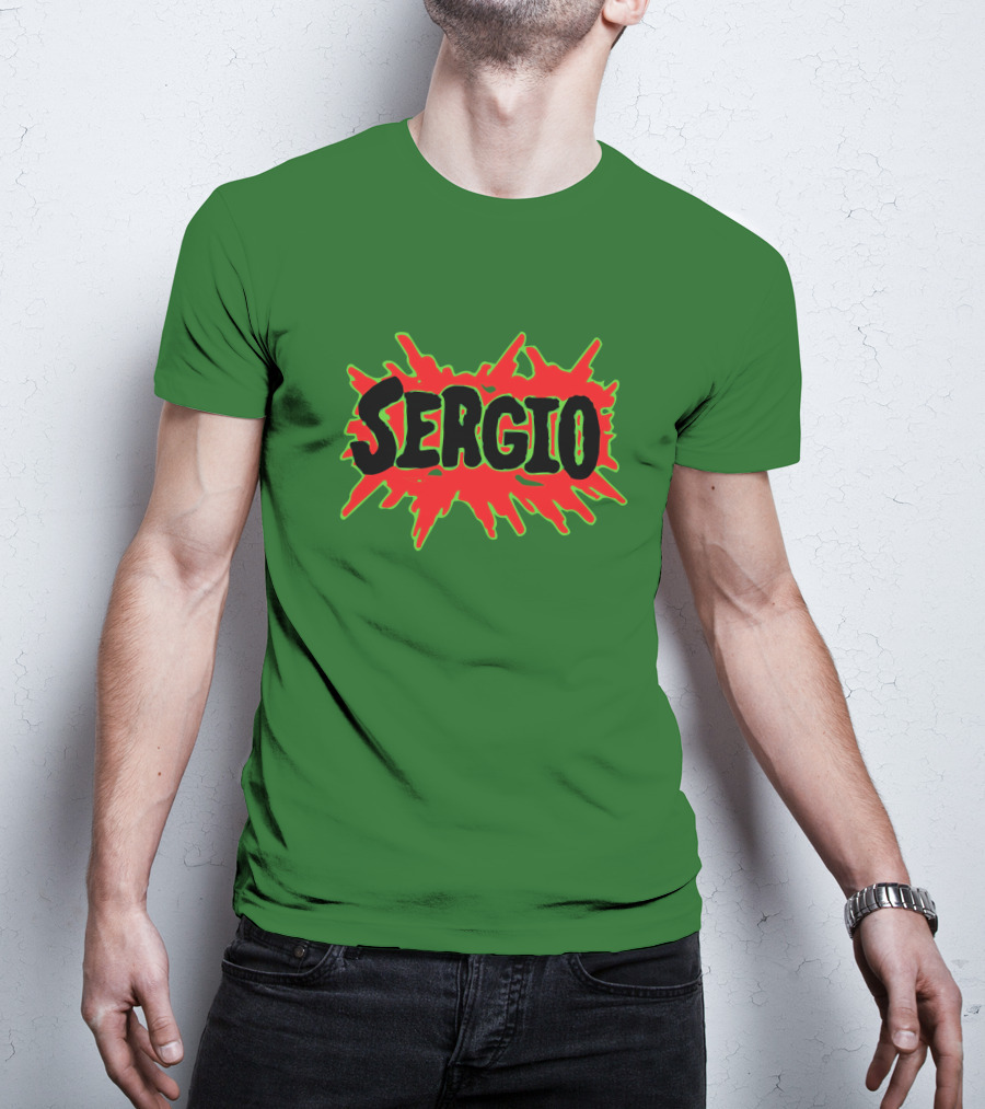 Sergio Romo Day Sergio Logo Burst T-Shirt