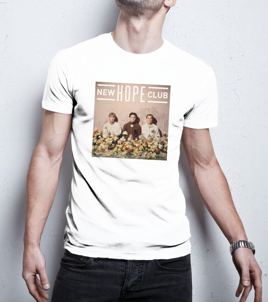New Hope Club Album Cover Floral T-Shirt