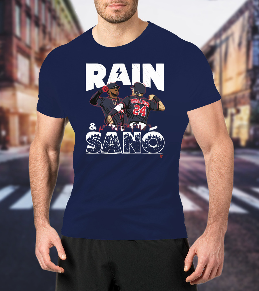 RAIN AND SANO BASEBALL DONALDSON 24 T-Shirt