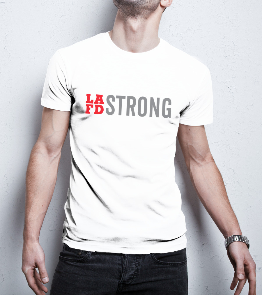 LA FD Strong Jennifer Garner T-Shirt