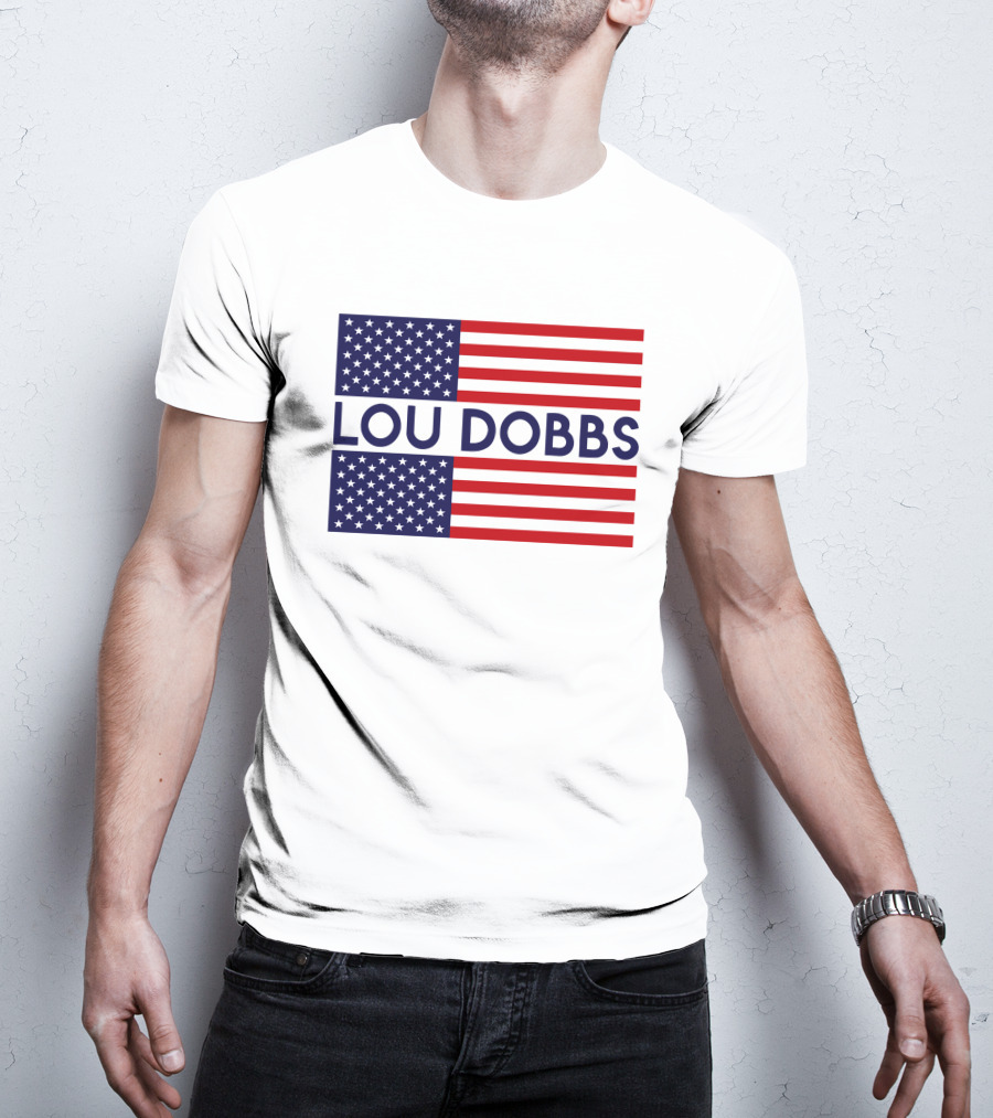 LOU DOBBS American Flag T-Shirt