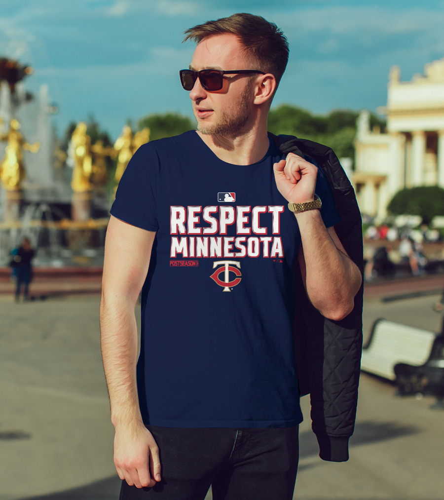Respect Minnesota MLB Postseason Twins T-Shirt