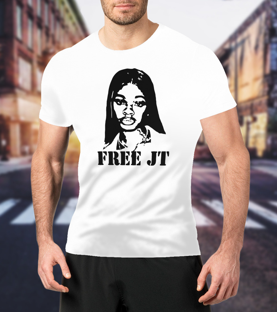 FREE JT Graphic Stencil T-Shirt