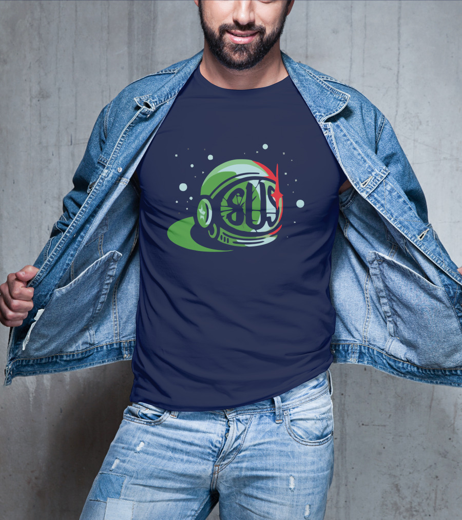 Achievement Hunter SUS Astronaut Helmet T-Shirt