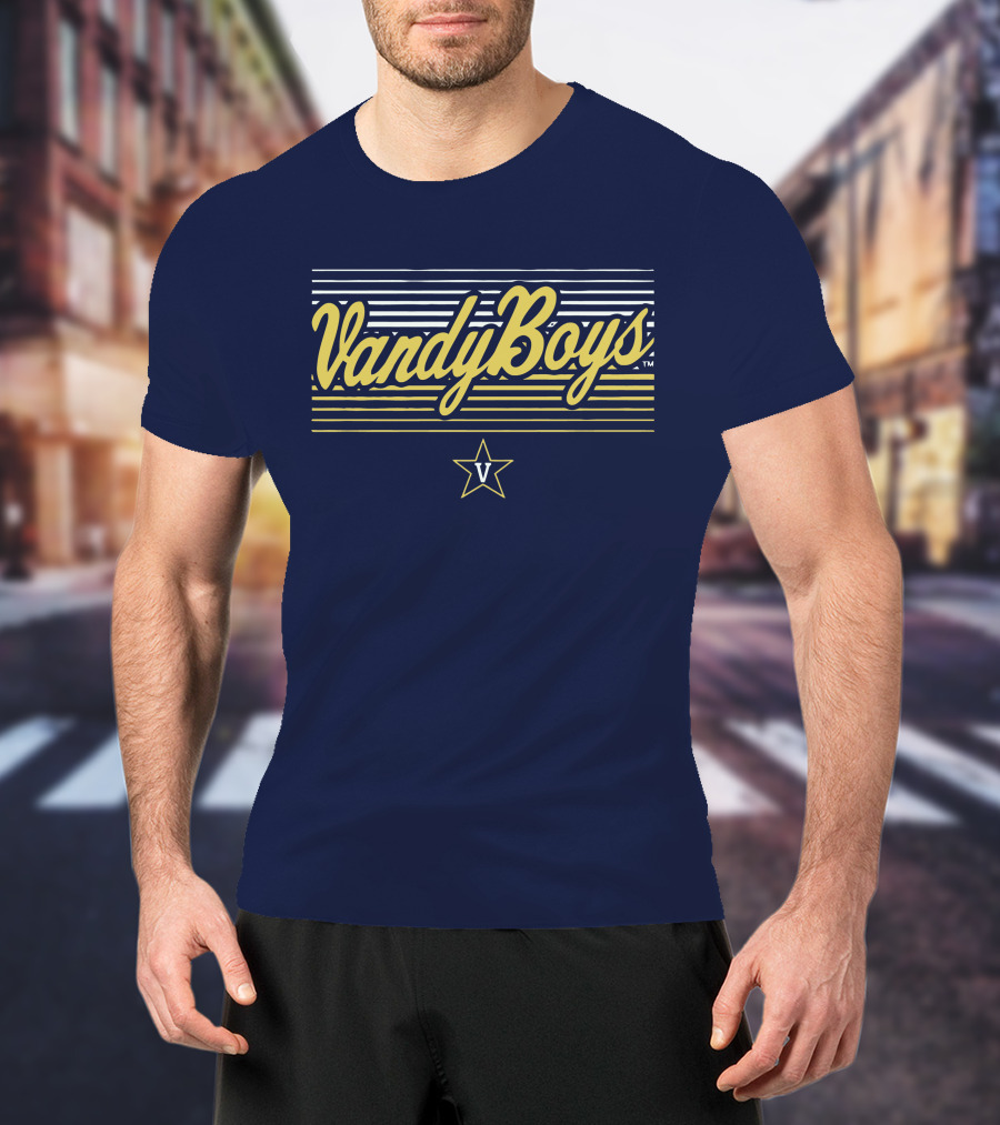 VandyBoys Vanderbilt Baseball Vandy Star T-Shirt