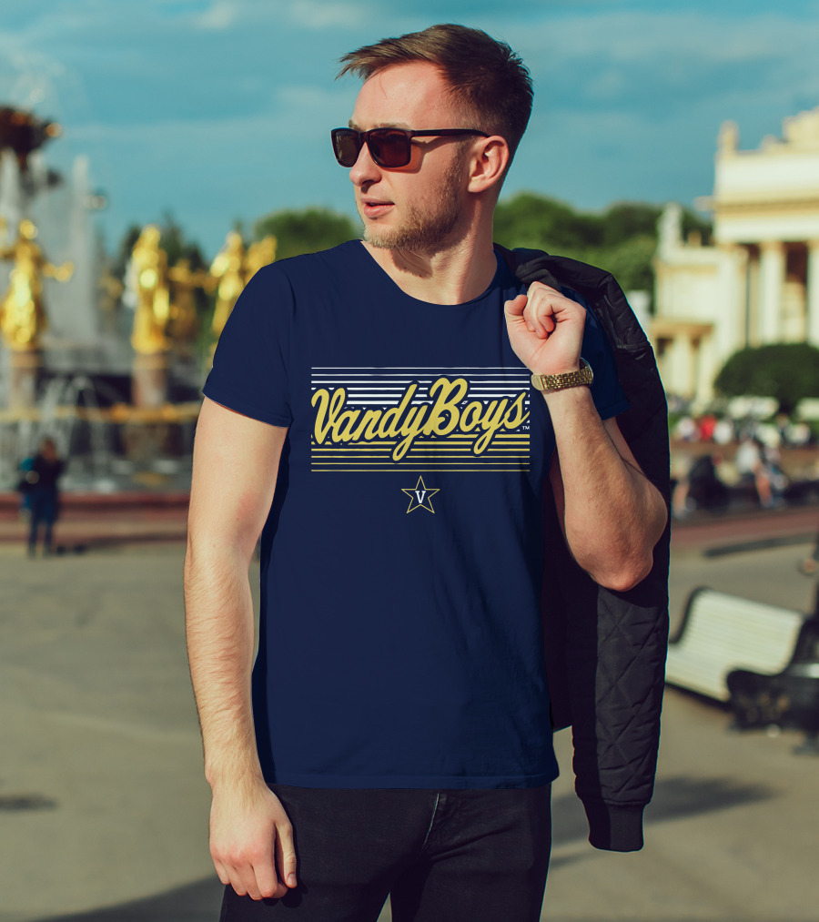 VandyBoys Vanderbilt Baseball Vandy Star T-Shirt