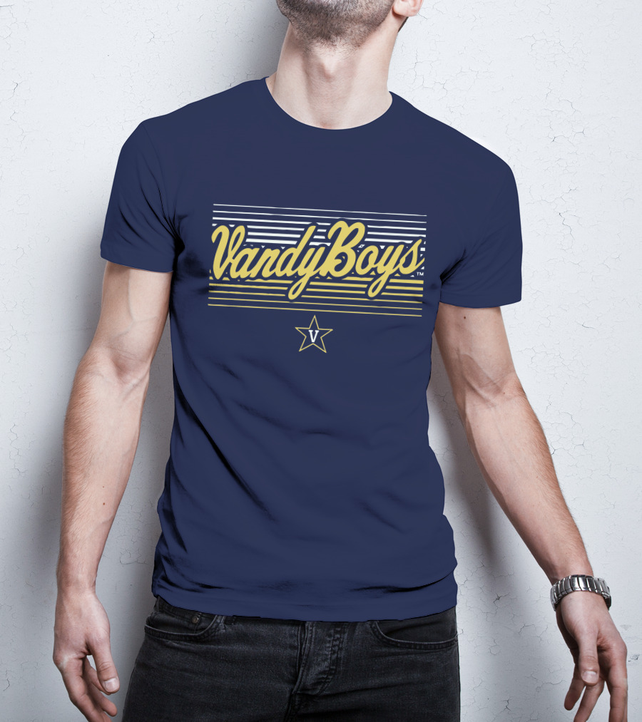 VandyBoys Vanderbilt Baseball Vandy Star T-Shirt