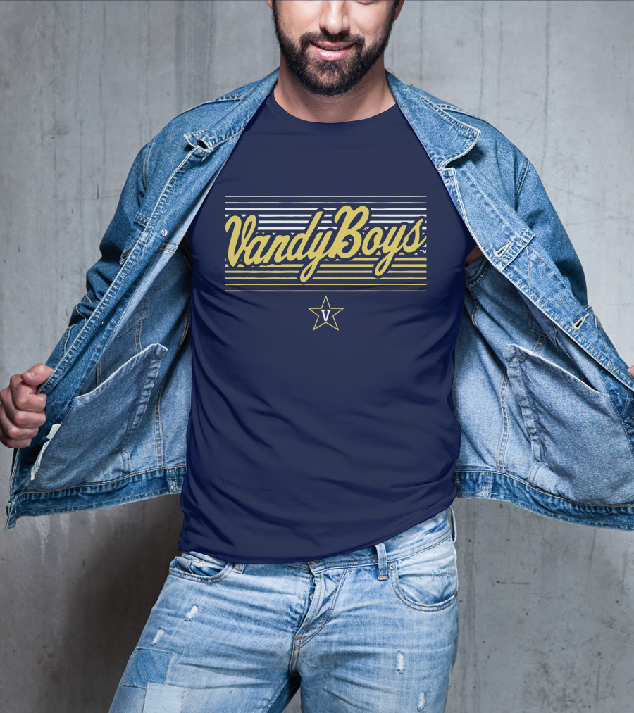 VandyBoys Vanderbilt Baseball Vandy Star T-Shirt