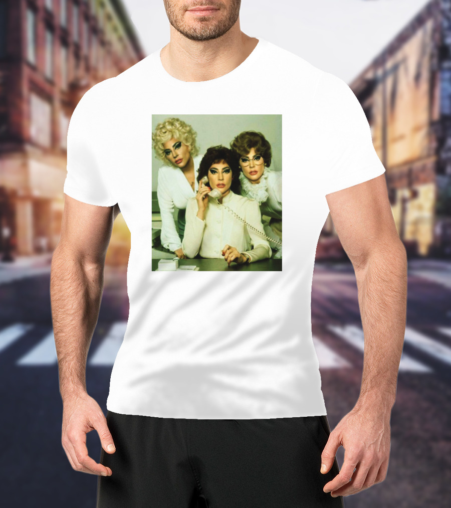 Gaga 9 To 5 Vintage Office Look T-Shirt
