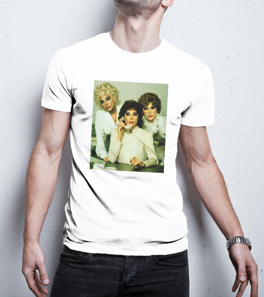 Gaga 9 To 5 Vintage Office Look T-Shirt