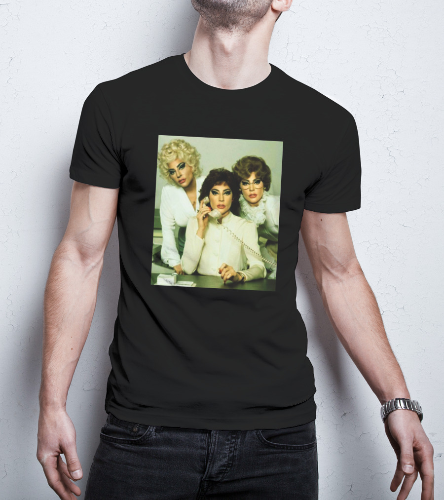 Ronald Mcdonkey Merch Gaga 9To5 Retro Trio Office Vibe T-Shirt