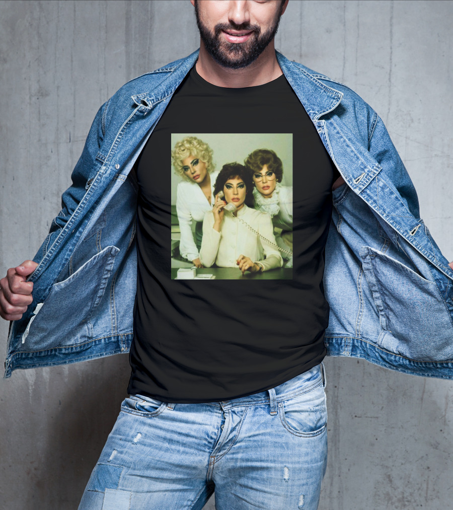 Ronald Mcdonkey Merch Gaga 9To5 Retro Trio Office Vibe T-Shirt
