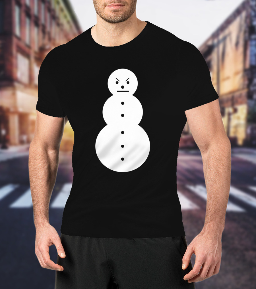 Young Jeezy Snowman Angry Simple T-Shirt