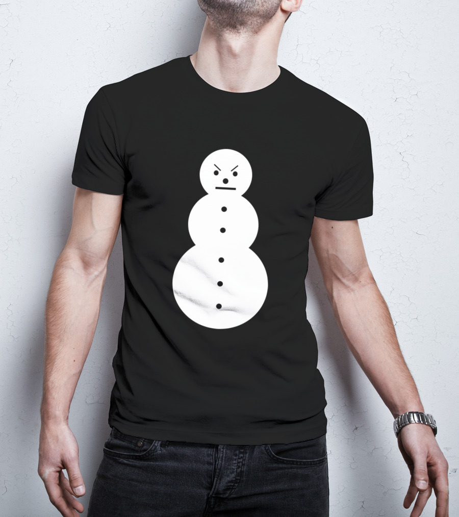 Young Jeezy Snowman Angry Simple T-Shirt