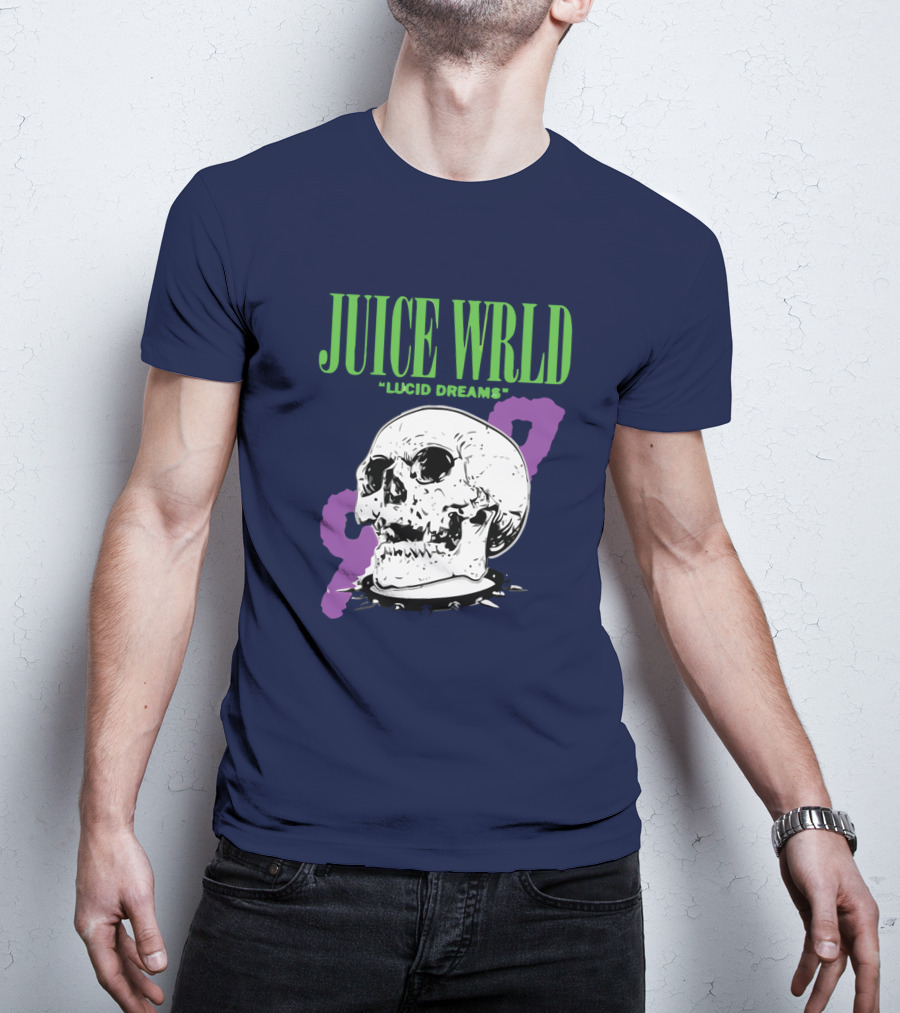 JUICE WRLD LUCID DREAMS 999 Skull T-Shirt