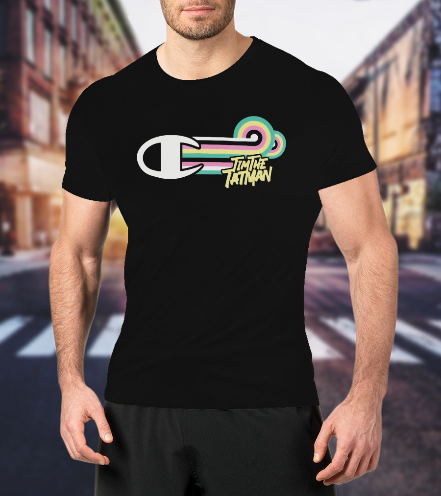 TimTheTatman Colorful Safety Pin T-Shirt