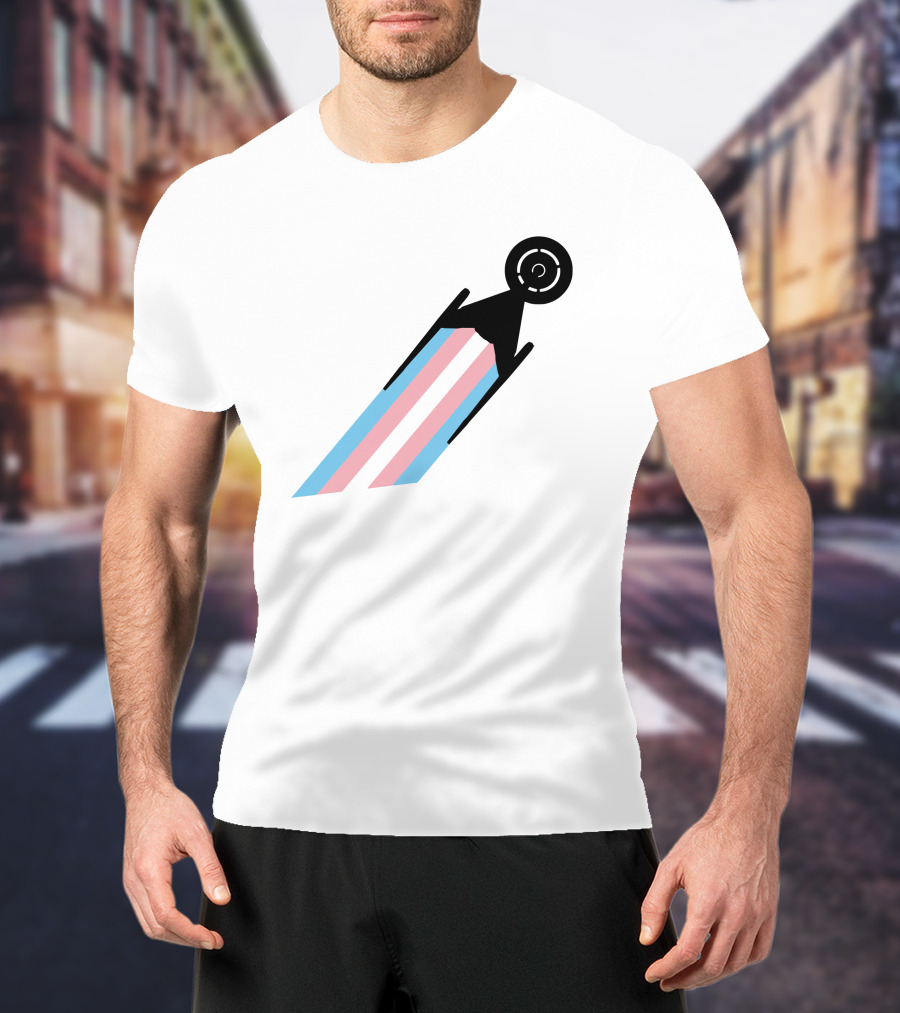 Star Trek Discovery GLAAD USS Transgender Pride Enterprise T-Shirt