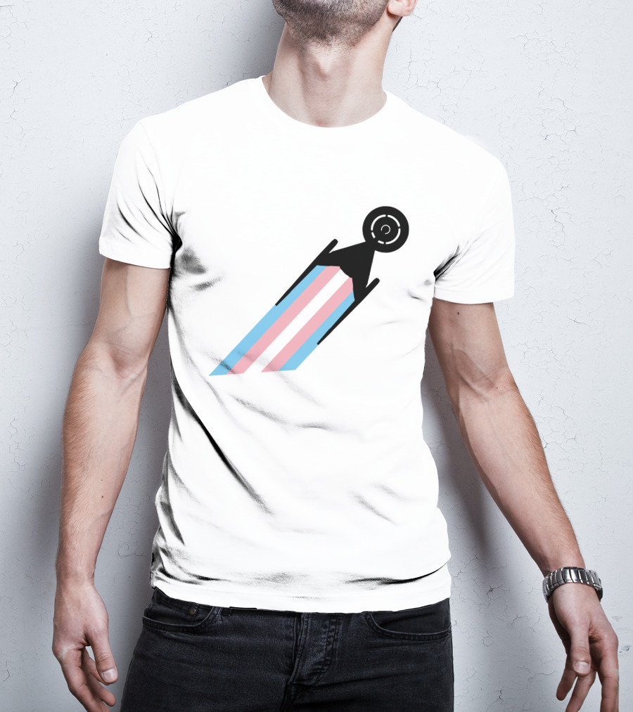 Star Trek Discovery GLAAD USS Transgender Pride Enterprise T-Shirt
