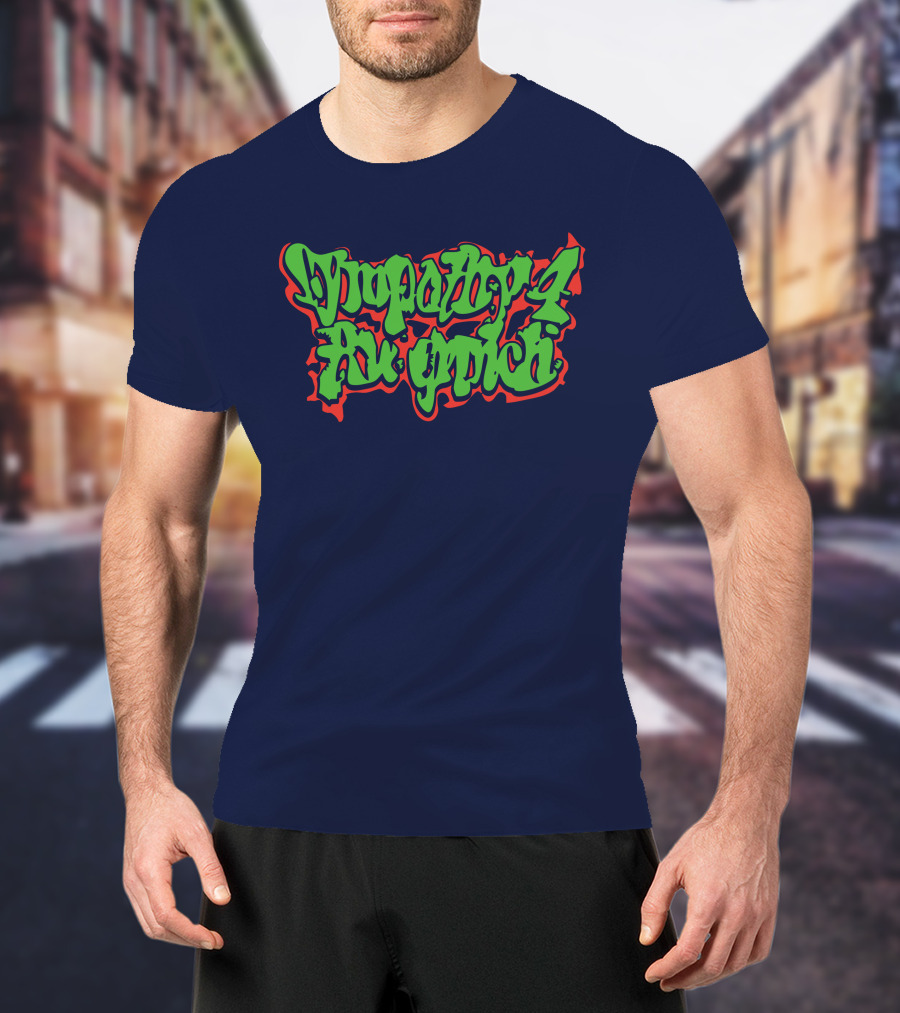 Sympathy 4 The Grinch Graffiti Style Christmas Mood T-Shirt
