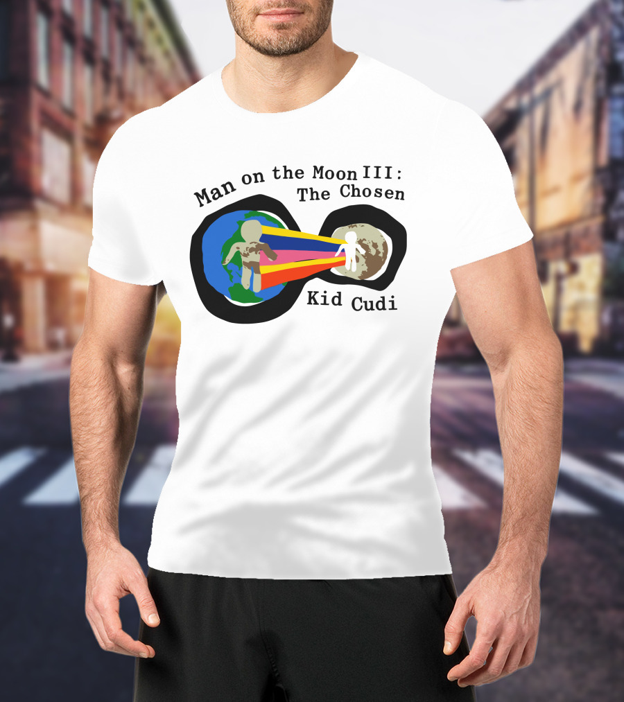 Man On The Moon III: The Chosen Kid Cudi CPFM For MOTM III Heaven On Earth T-Shirt