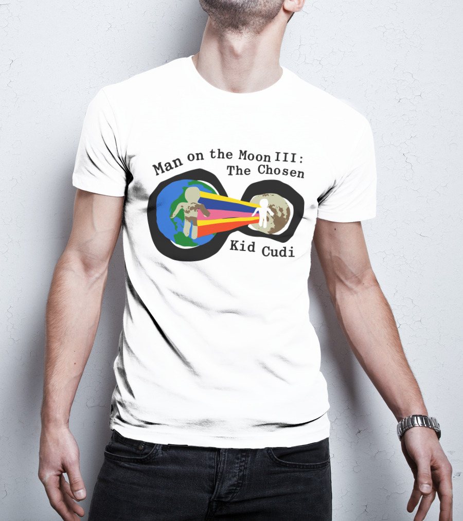 Man On The Moon III: The Chosen Kid Cudi CPFM For MOTM III Heaven On Earth T-Shirt
