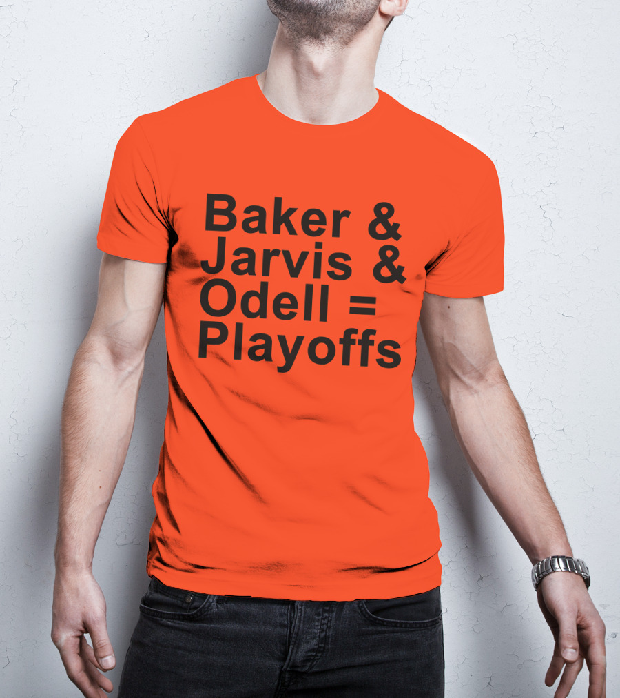 Baker Jarvis Odell Playoffs T-Shirt